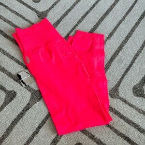 Free People Neon Pink Leggings